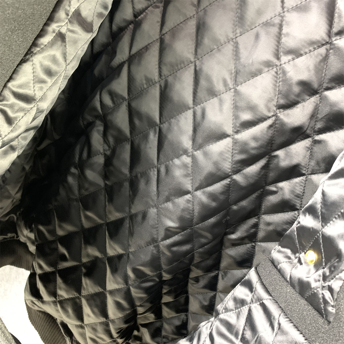 SUPREME TIGER VARSITY JACKET 'BLACK'