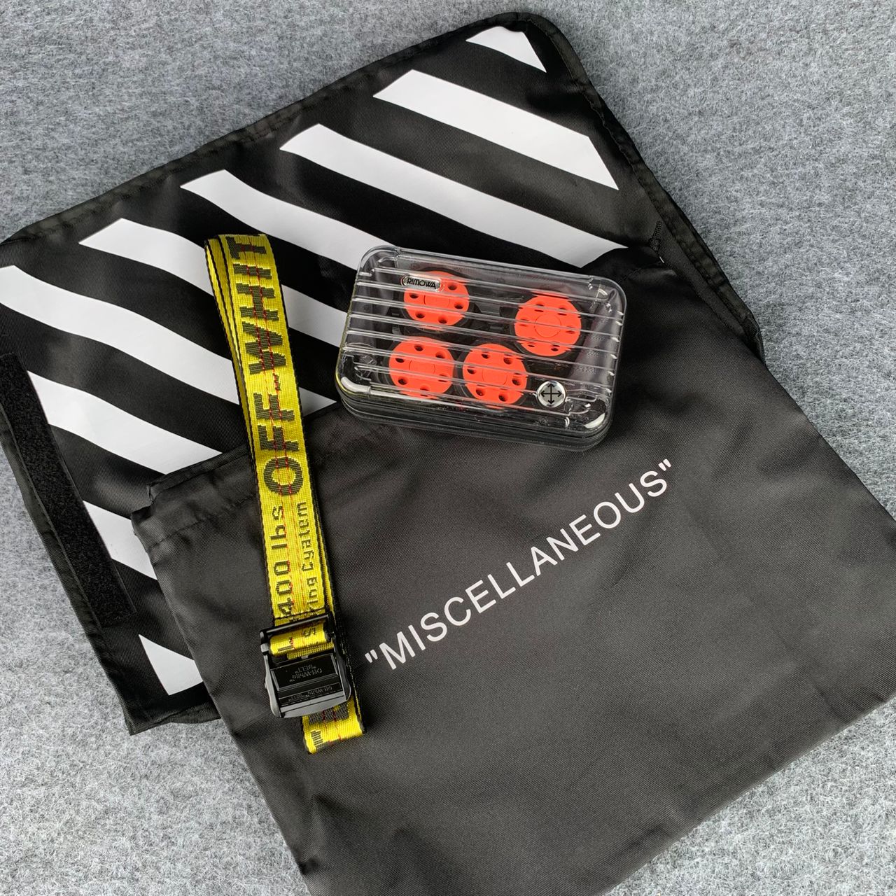 OFF-WHITE x RIMOWA Transparent Carry-On Suitcase