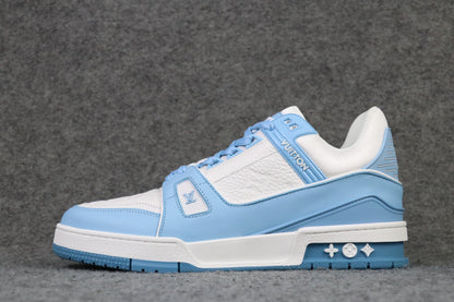 LV Trainer Low 'White Sky Blue'