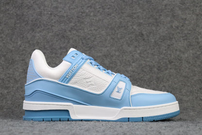 LV Trainer Low 'White Sky Blue'