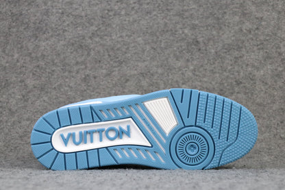 LV Trainer Low 'White Sky Blue'