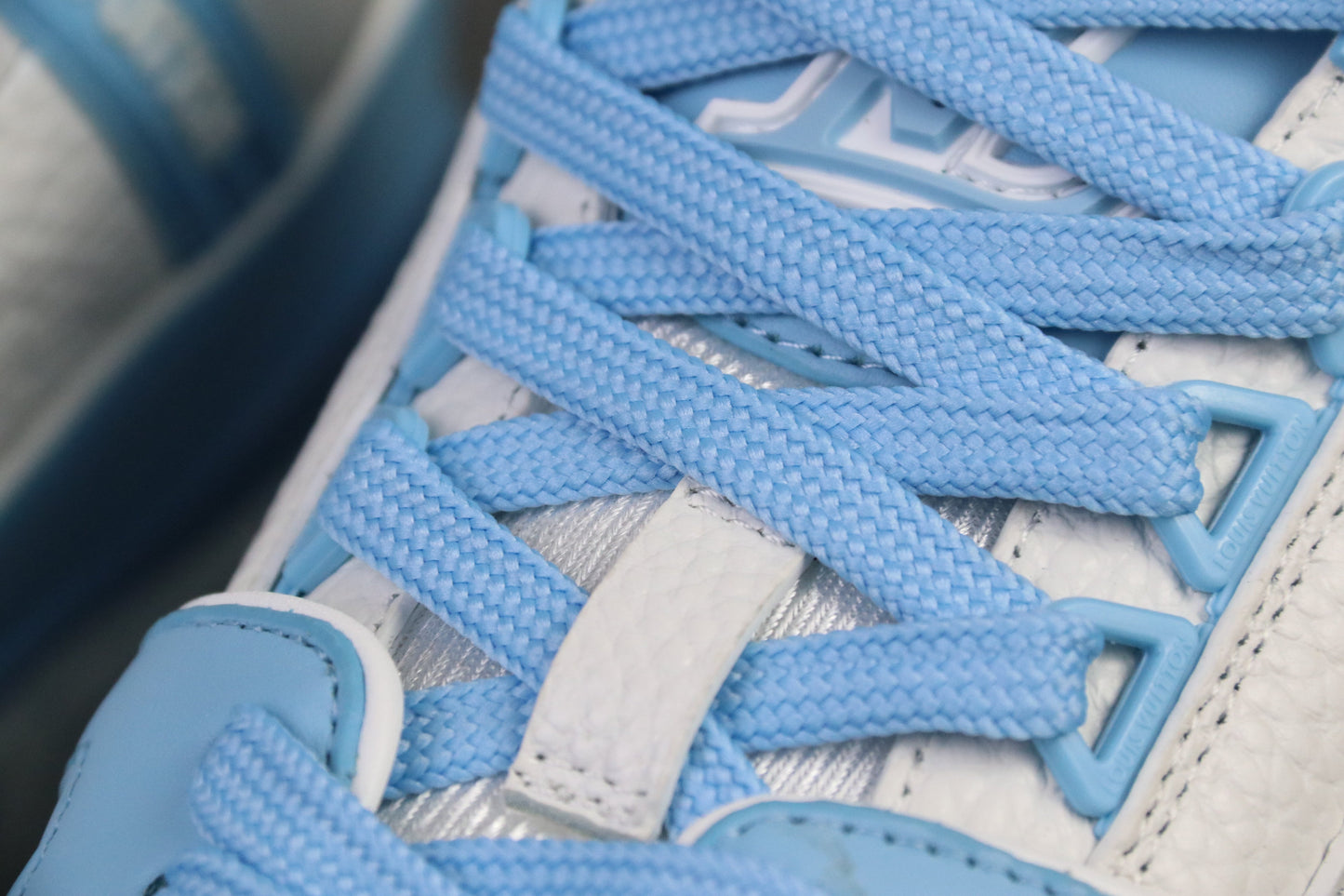 LV Trainer Low 'White Sky Blue'