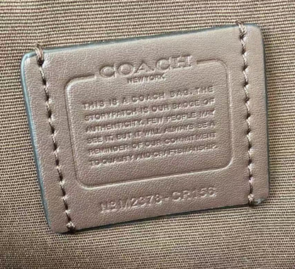 Coach Georgia Satchel Bag Black Pebble Leather