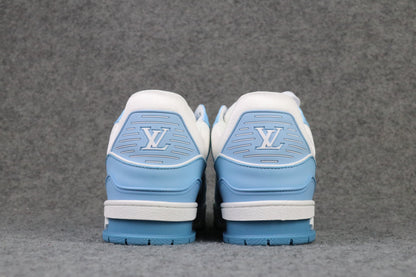 LV Trainer Low 'White Sky Blue'
