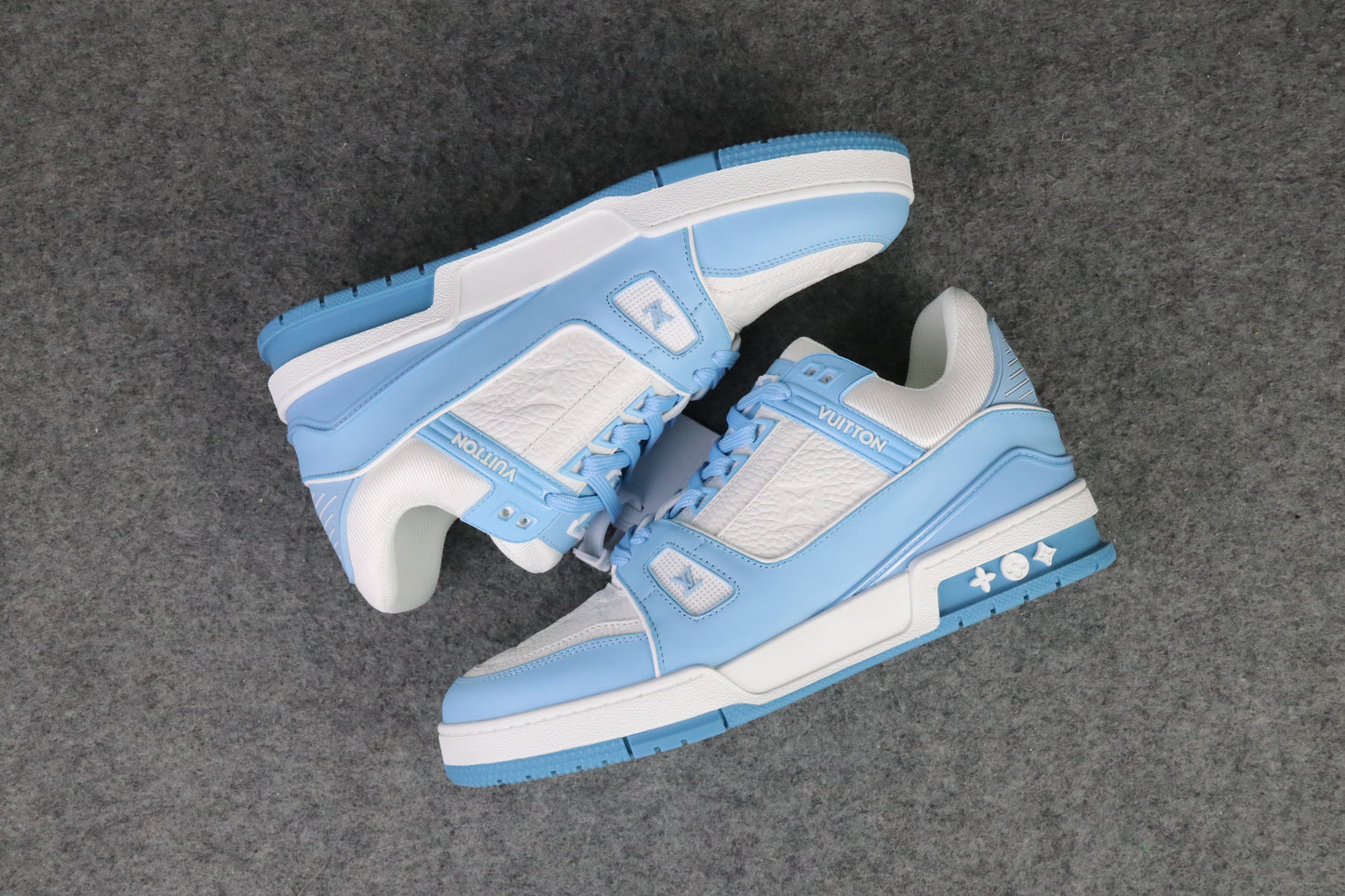 LV Trainer Low 'White Sky Blue'