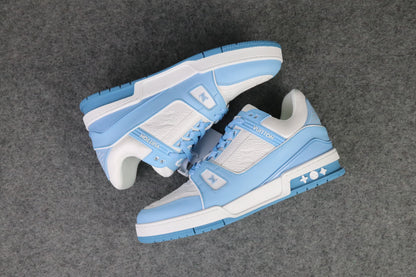 LV Trainer Low 'White Sky Blue'