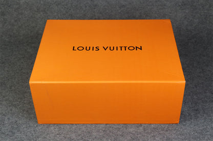 LV Trainer Low 'Velcro Strap Orange Monogram Denim':