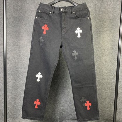 CHROME HEARTS CROSS PATCH DENIM (MIAMI EXCLUSIVE)