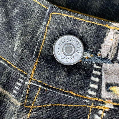 Acne Studios Loose Fit Jeans Year Of The Horse