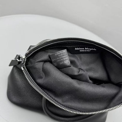 Maison Margiela 5ac Mini' Handbag Black Grain Cowhide