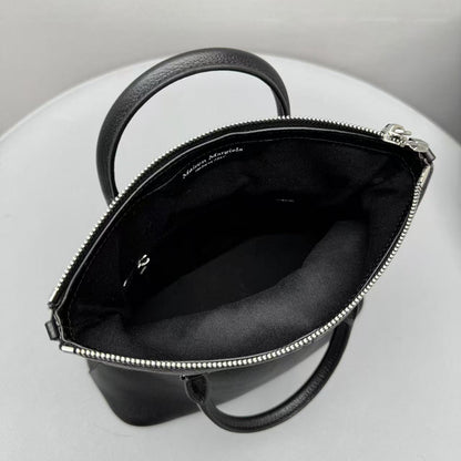 Maison Margiela 5ac Mini' Handbag Black Grain Cowhide