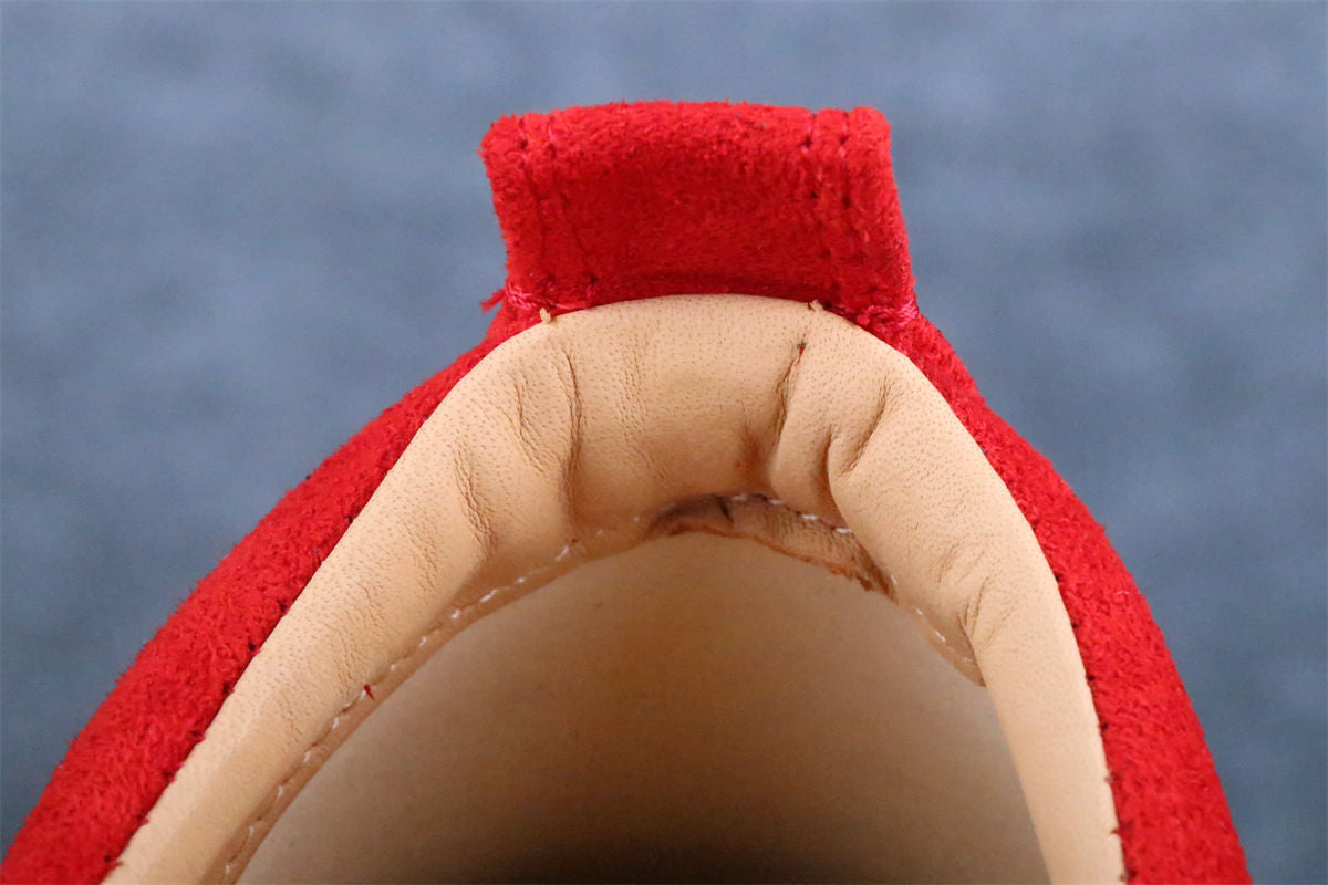 Christian Louboutin Louis Junior Spikes Flat 'Rougissime'