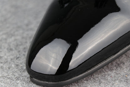 CL Dandelion Tassel Loafers 'Black Patent Leather'