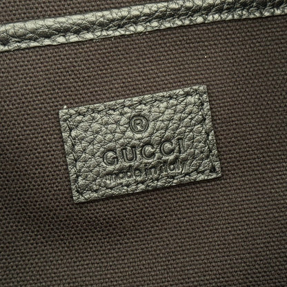 Gucci Half Horsebit Mini Bag 31.5 Black Grain Cowhide 273165