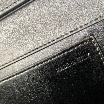 Valenti Loco 27cm Black Calfskin Gold Hardware