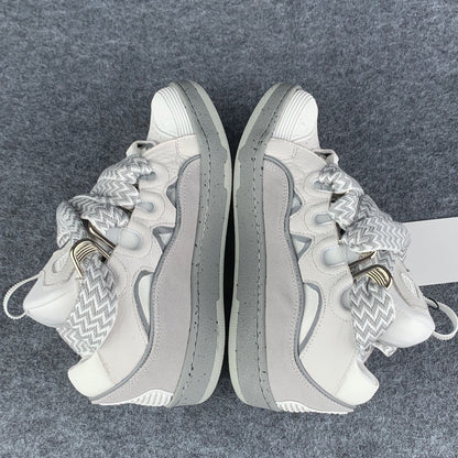 Lanvin Curb Sneakers 'Grey White'