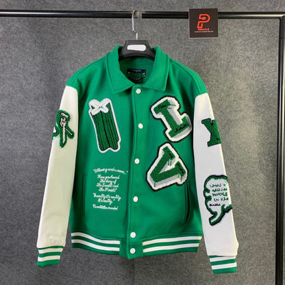 LV Varsity Jacket 'Green'