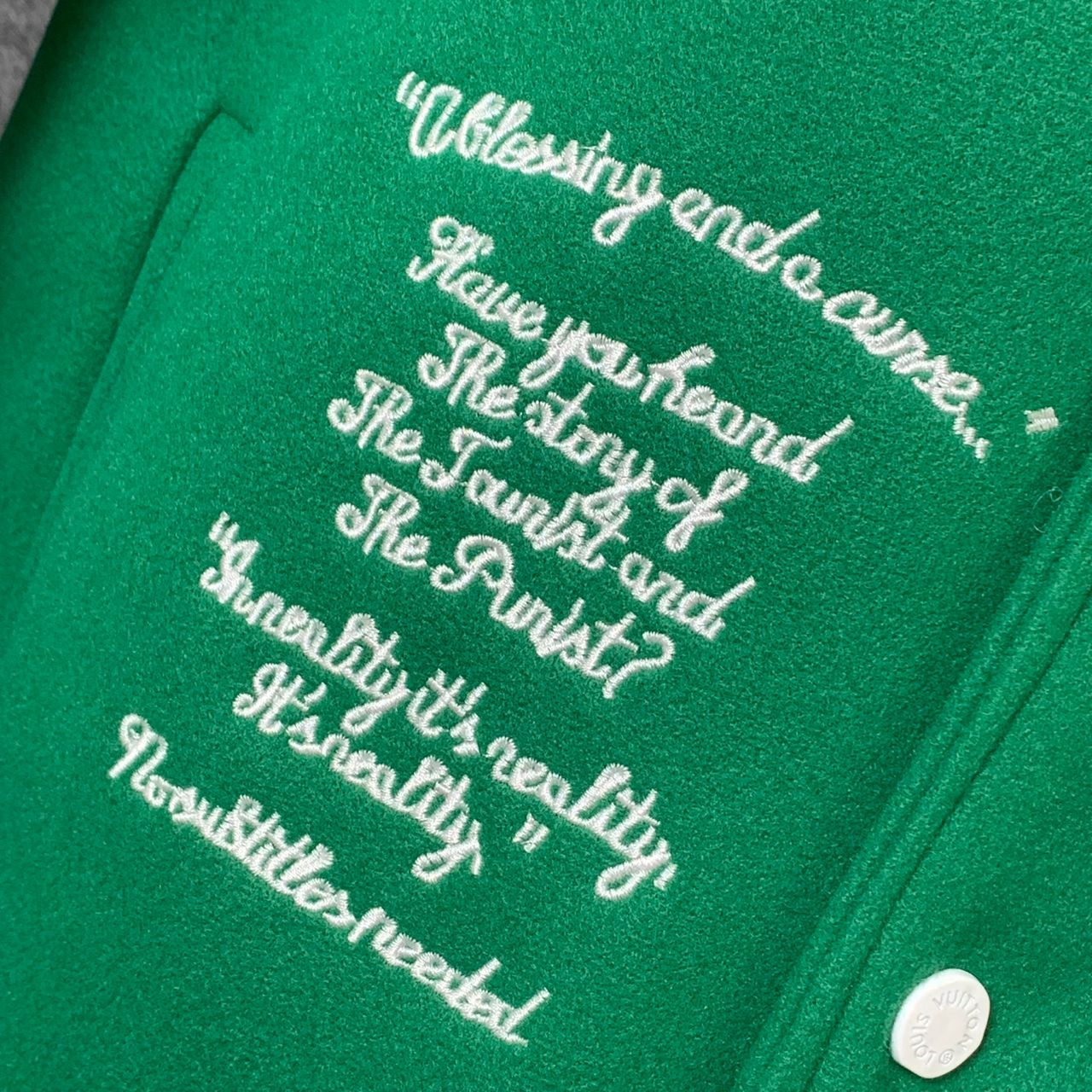 LV Varsity Jacket 'Green'