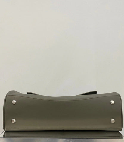 Balenciaga Large Rodeo Bag 40 Olive Green Caflskin Sliver Hardware