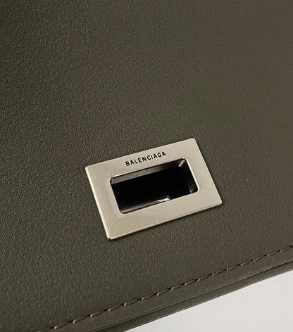 Balenciaga Large Rodeo Bag 40 Olive Green Caflskin Sliver Hardware
