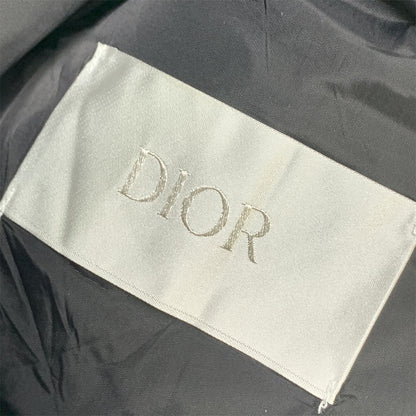 Dior Oblique Motif Down Jacket in Black Technical Jacquard