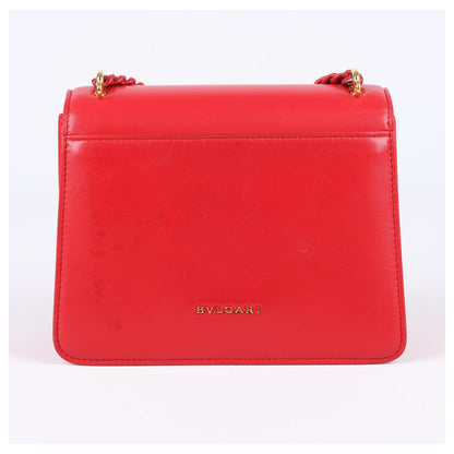 BVL Serpenti Forever Crossbody Bag 20cm Red Calfskin GHW 188659