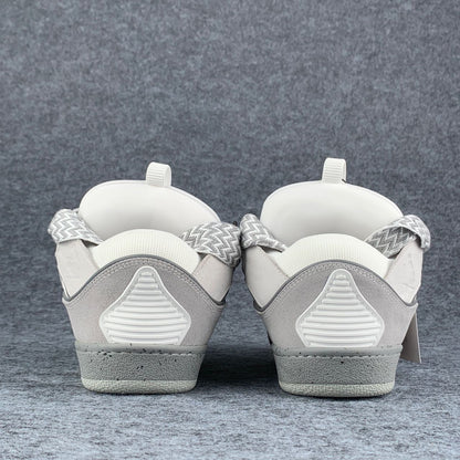 Lanvin Curb Sneakers 'Grey White'