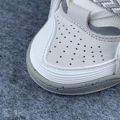Lanvin Curb Sneakers 'Grey White'