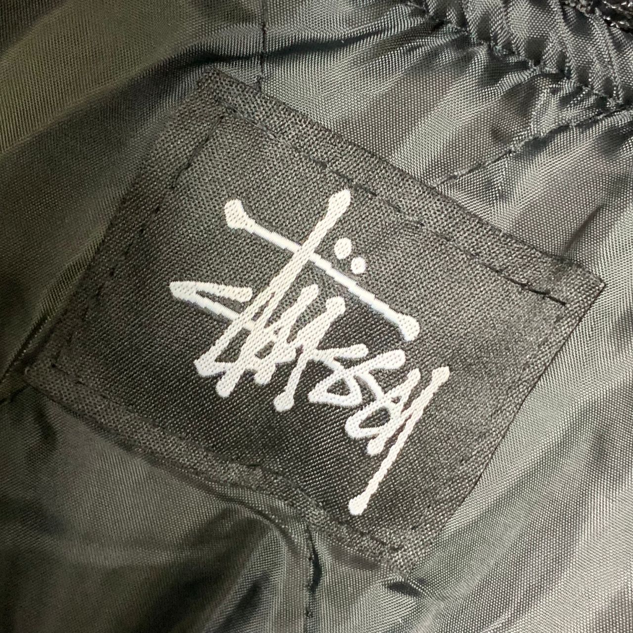 Stussy 40th Anniversary Varsity Jacket 'Black'