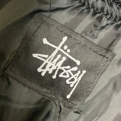 Stussy 40th Anniversary Varsity Jacket 'Black'