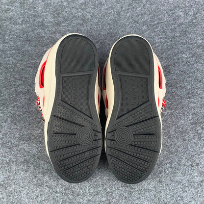 Lanvin Curb Sneakers 'Red White'