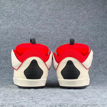 Lanvin Curb Sneakers 'Red White'