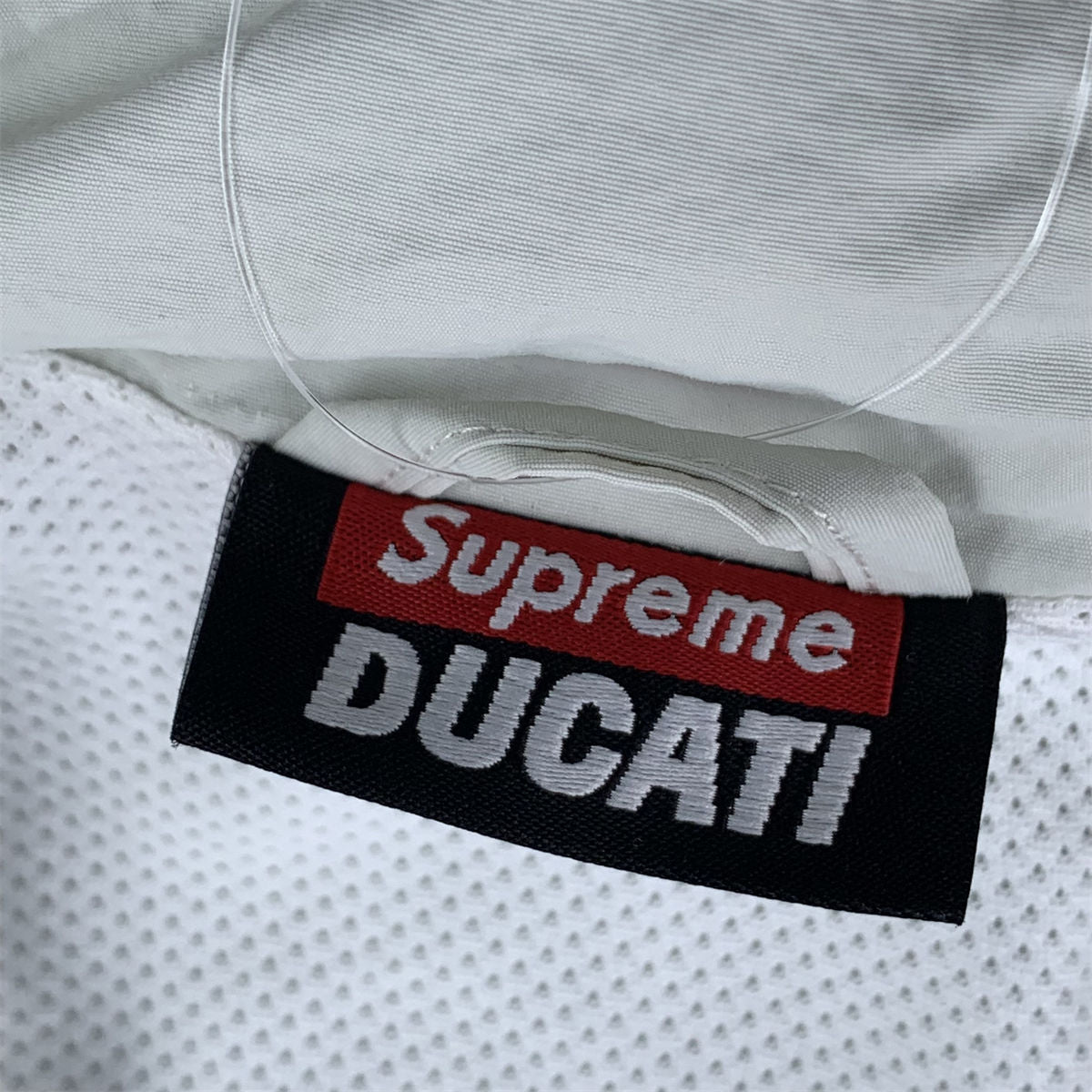 Supreme x Ducati Track Jacket 'Light Grey'