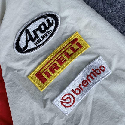 Supreme x Ducati Track Jacket 'Light Grey'