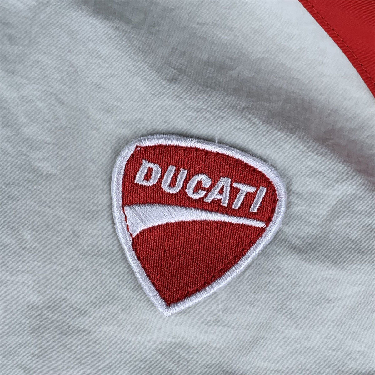 Supreme x Ducati Track Jacket 'Light Grey'