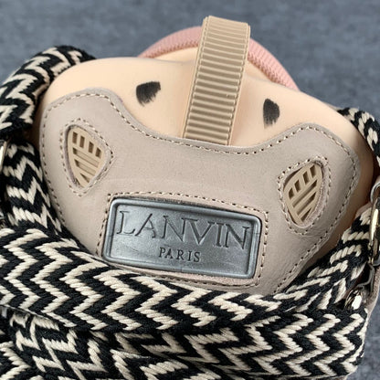 Gallery Dept. x Lanvin Curb Light Sneakers 'Paint Drip - Pale Pink'