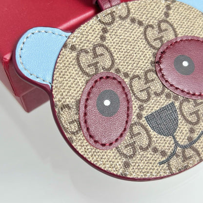Gucci Etoupe Red Blue Panda Bag Charm