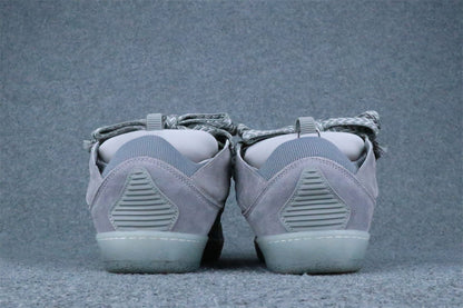 Lanvin Curb Sneakers 'Speckled Effect - Light Grey'