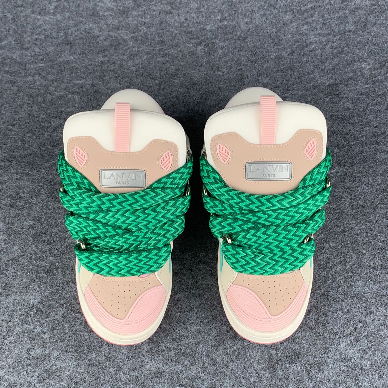 Lanvin Curb Sneakers 'Beige Pink'