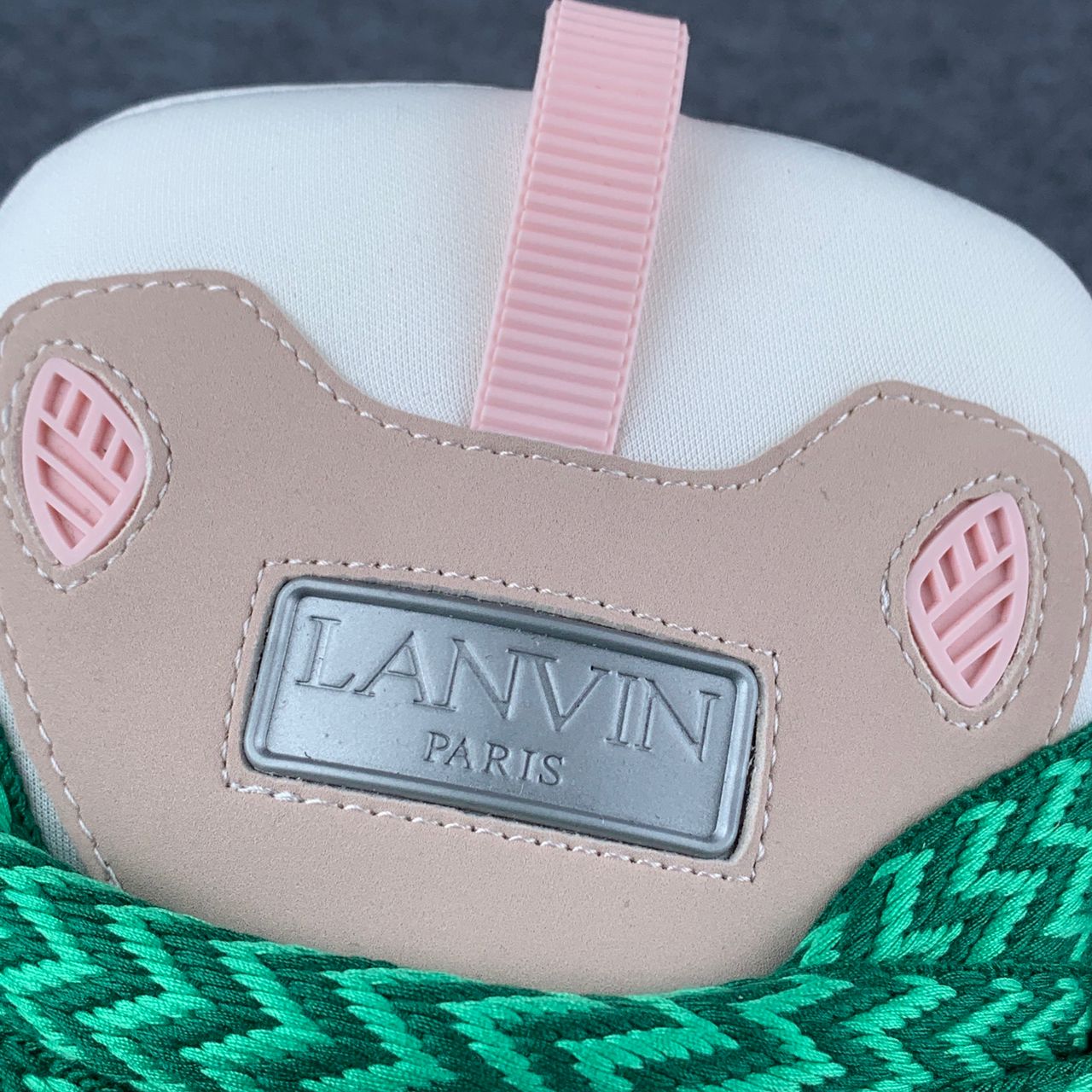 Lanvin Curb Sneakers 'Beige Pink'