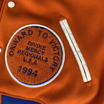 SUPREME Tiger Varsity Jacket 'Orange'