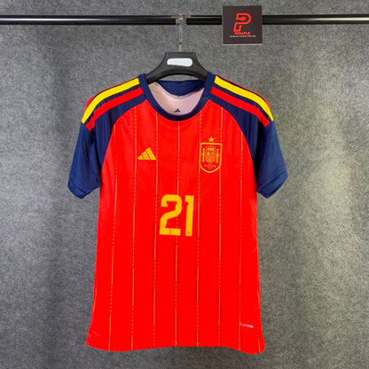 Spain World Cup 2026 Home Kit  (Please put your preferred number and name in the order note)
