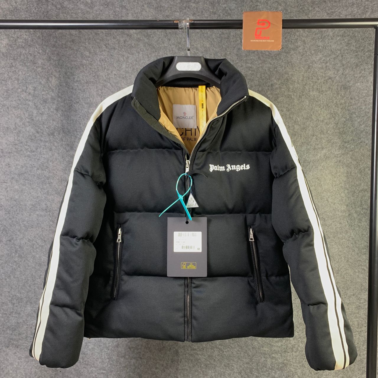 Moncler x Palm Angels Rodman Short Down Jacket  'Black'