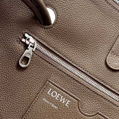 Loewe Madrid Bag 33cm Taupe Cowhide