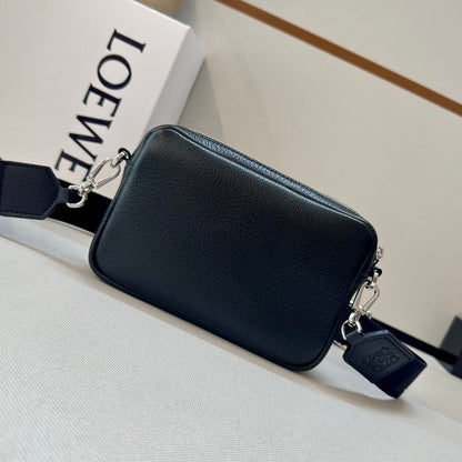 Loewe Messenger Bags 20 Black Cowhide