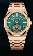 AP Royal Oak Flying Tourbillon Watch 'Emerald Green'