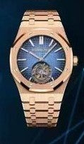 AP Royal Oak Flying Tourbillon Watch 'Blue'