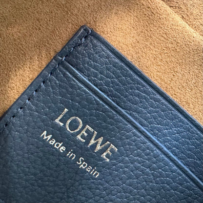 Loewe Messenger Bags 20 Navy Blue Cowhide