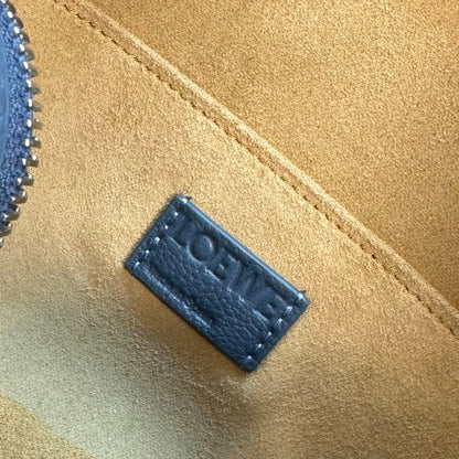 Loewe Messenger Bags 23 Navy Blue Cowhide