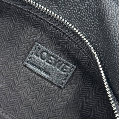 Loewe Puzzle Waist Bag 24 Black Cowhide